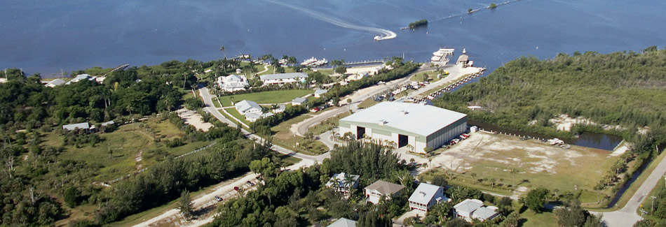 Aerial Photo of Pineland Marina